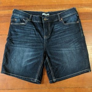 New York & Company Dark Wash Shorts